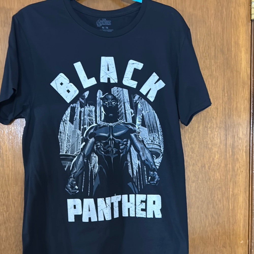 Marvel Black Panther Graphic T-Shirt - Black